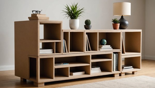 Top 5 designs de meubles en carton pour un intérieur écoresponsable