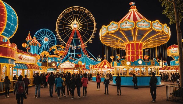 Décoration thème parc d'attraction : l'émerveillement à portée !